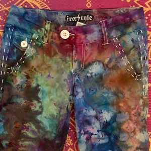 Handmade Galaxy Supernova Tie Dye Pants